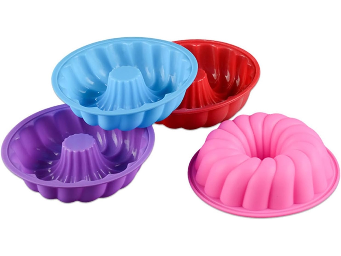 Forma De Silicone Para Bolo, Para Preparo De Biscoitos Em Confeitaria
