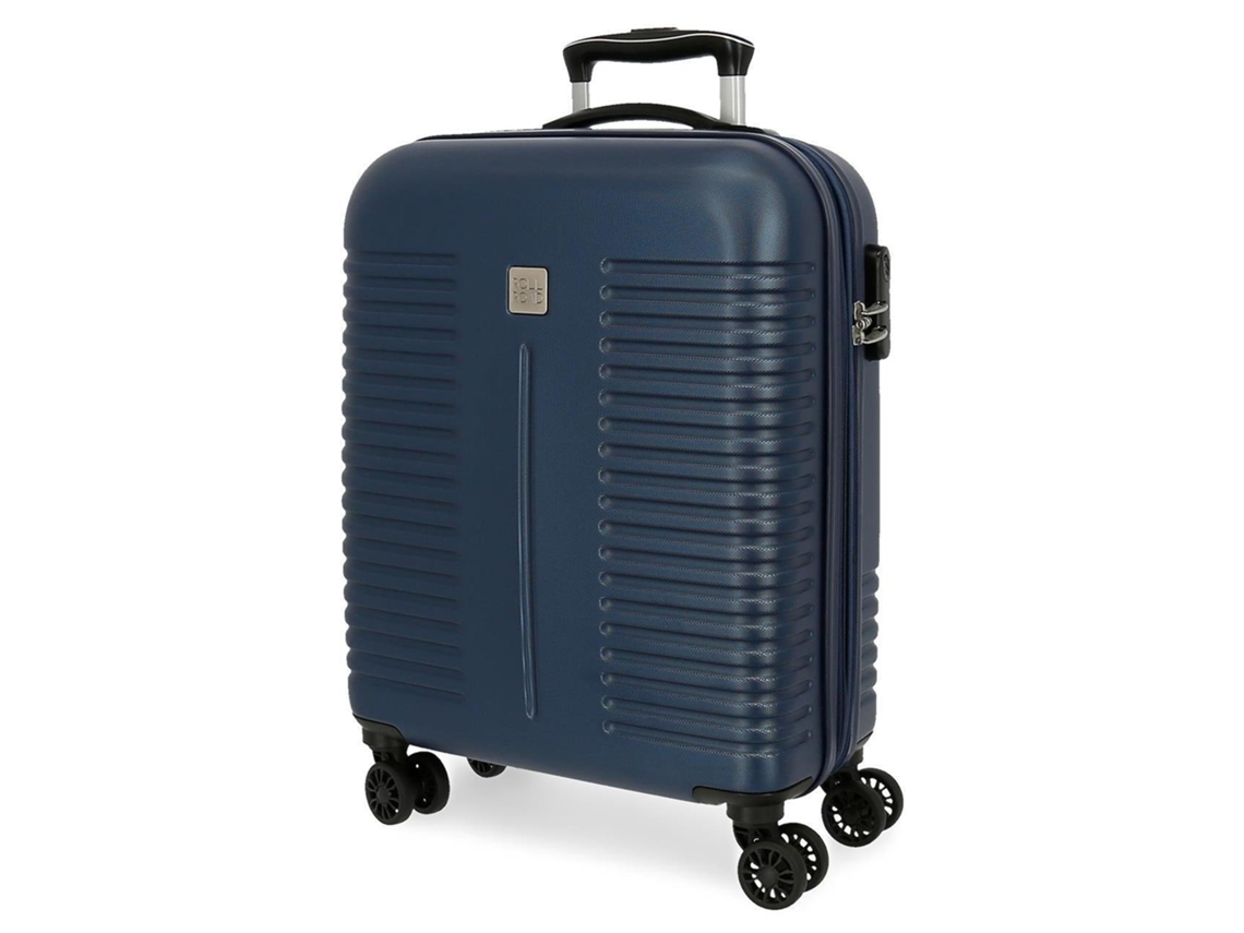 Mala de Cabine Expansível ROLL ROAD India Azul Escuro (40x55x20+5cm - 37L)