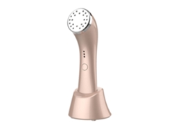 Massajador Facial Terapia De Luz Vermelha Para Rosto Dispositivo Remoção Rugas Pele Ouro Rosa Yunzii