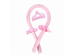 2026 conjunto de Rizador de Cinta com Clip Sem Calor para Dormir Ferramenta de Penteado em Rosa