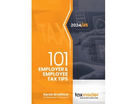 Livro 101 Employer and Employee Tax Tips 2024/25 de Sarah Bradford (Inglês)