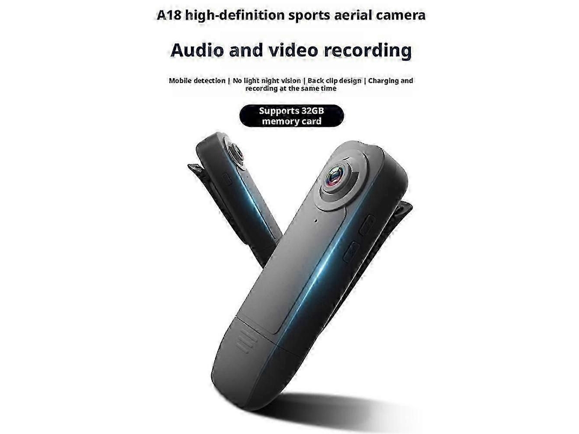 Mini Câmera Corporal 1080p com Gravação de Vídeo, Filmadora Portátil 2025 TAISHENGDA