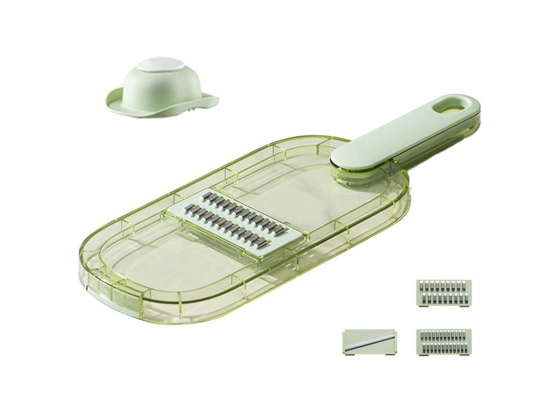 Cortador De Verduras Multifuncional Afilado Seguro Fácil De Limpiar Diseño Ergonómico Abs Para Hogar Y Restaurante C