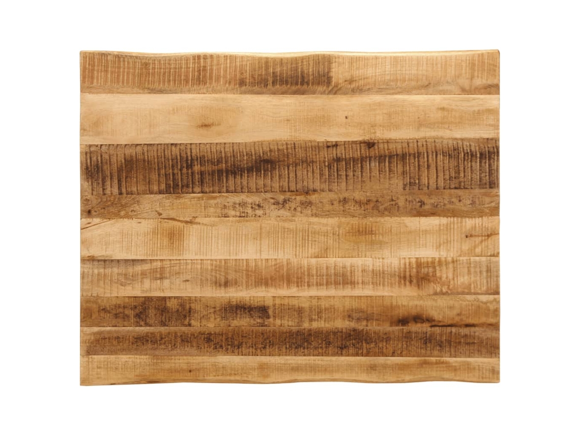 Vidaxl Tampo De Mesa C/borda Viva 110x80x3,8cm Mangueira Áspera Maciça