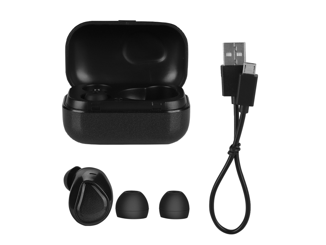 Fones de Ouvido Bluetooth EOOCOO (ouvido Único Sem Fio com Estojo de Carregamento) | EOOCOO