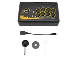 Joystick Usb com Fio para Jogos, Estilo Arcade CHABERLU