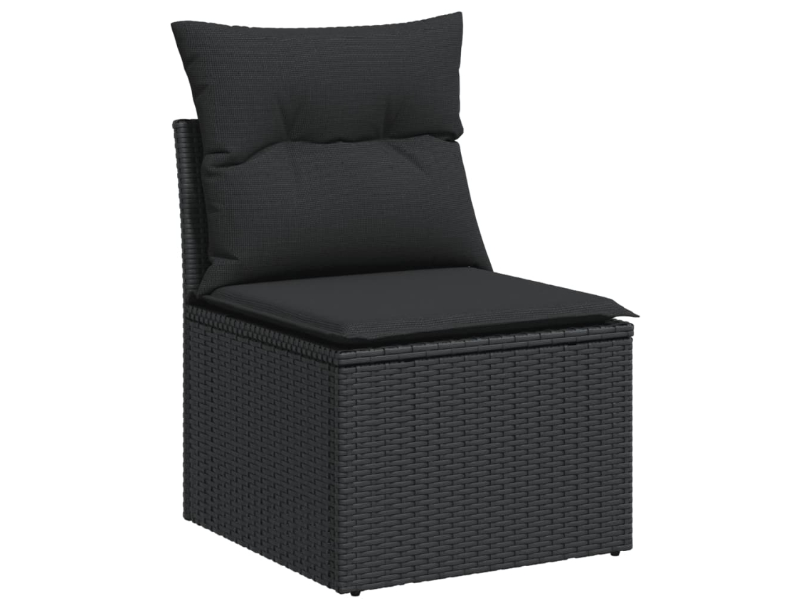 Garden Sofa, Garden Sofas Vidaxl Preto Rattan / Vime (n/a)