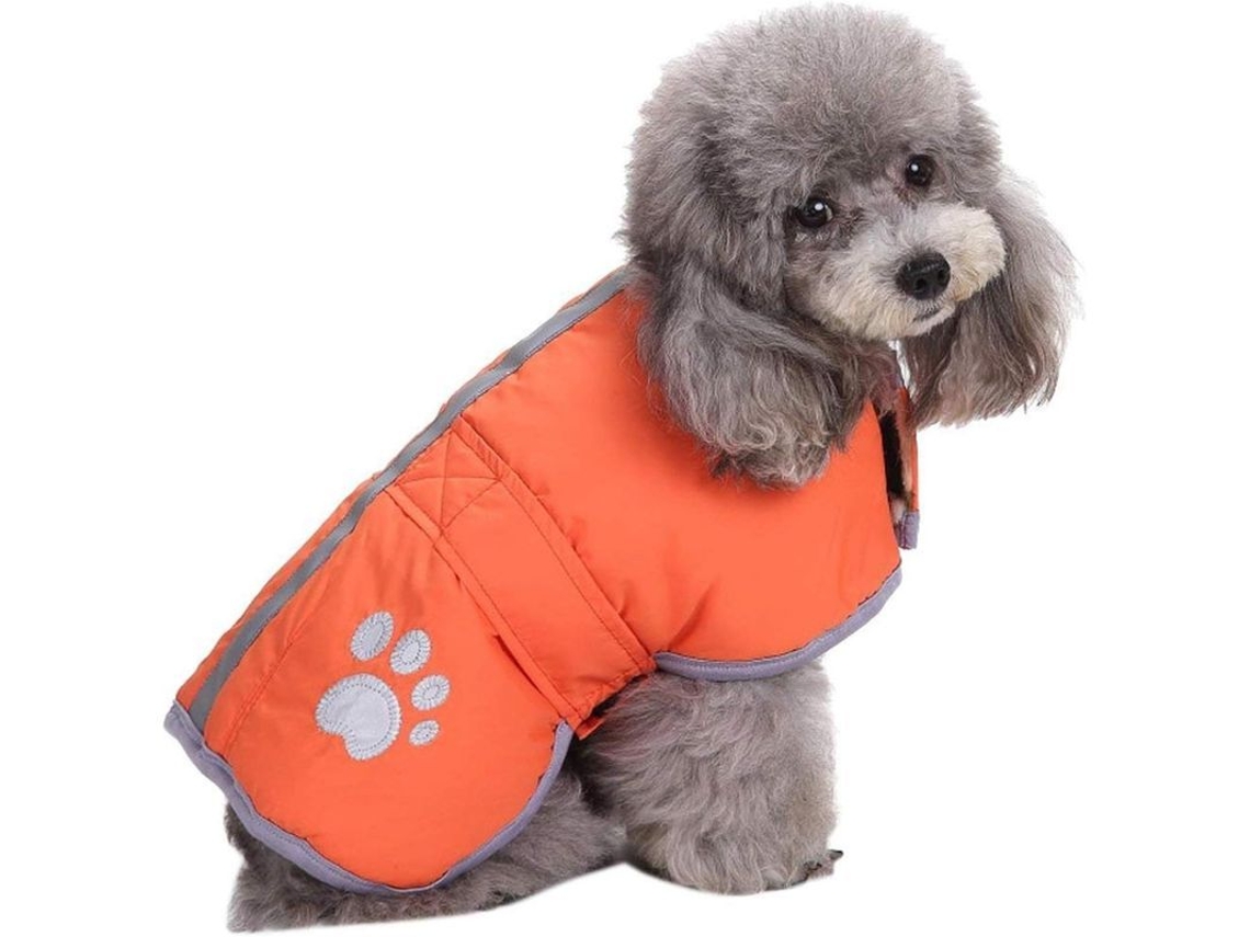 Chaqueta Reversível Para Cachorro De Inverno, Casaco Impermeável Com Forro Polar E Refletivo, Colete Quente Para Animais De Estimação