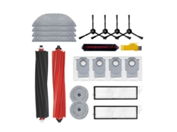 Kit De Acessórios Roborock S8 Maxv Conjunto De 19 Peças Incluindo Escova Rotativa/filtro/esfregão/saco De Pó Zeuxo