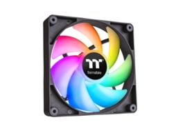 TT THERMALTAKE Ct120 Argb Sync Pc Caixa de Computador Ventoinha Preto Branco 2 Unidades