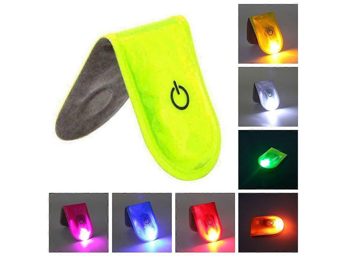 Omni-luz De Segurança Led Reflexiva Magnética Para Desportos Ao Ar Livre Clips Bicicleta Ciclismo Running Strobe Rojo