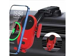 Suporte de carregamento sem fio vertical de 15 W universal com tripé anti vibração STELASPLEN