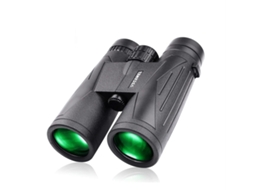Binóculos 12x42 Hd Impermeável Prisma Bak4 Fmc Visão Em Baixa Luminosidade Para Exterior (preto)