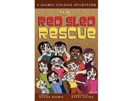 Livro The Red Sled Rescue A Shubin Cousins Adventure de Masha Shubin (Inglês)