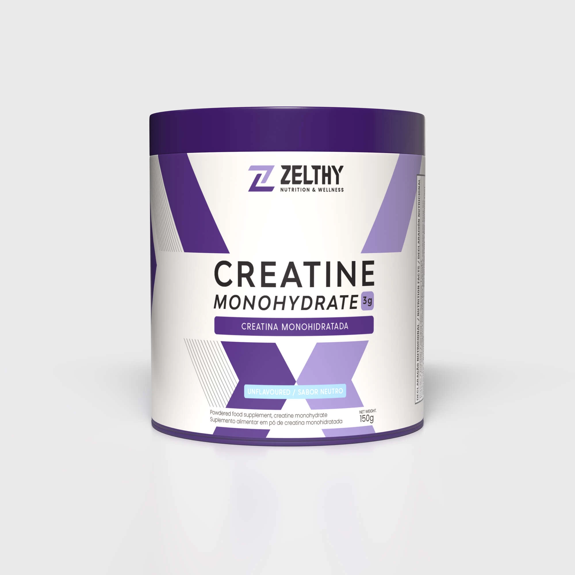 Creatine Monohydrate Unflavoured ZELTHY