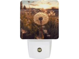 Dandelion Sunset Led Night Light Com Sensores De Luz Banheiro, Corredor, Escadas, Quarto E Cozinha