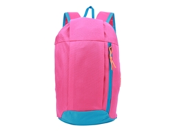 Mochila Esportiva Unissex Nylon Leve Para Viagem Camping Hiking Ciclismo Rosa