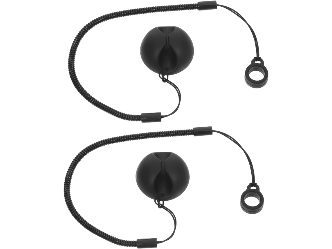 Tehaux Conjunto De 2-canetas Stylus Retráteis Com Cordão Prancheta, Anel Antiderrapante E Alça Clipe Ideal Uso