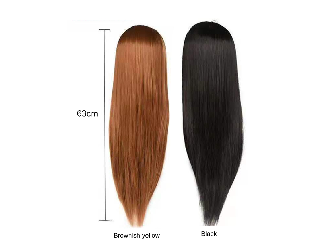 Formação em Cabeleireiro e Cosmetologia com Cabeça de Modelo para Prática de Cabelo