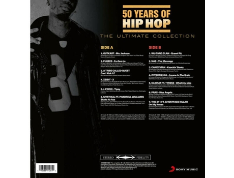 Vinil 50 Years Of Hip Hop - The Ultimate Collection Sony Music Entertainment Netherlands B.v.