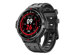 Smartwatch C31 Com Gps Natação 3 Atm Ecrã Redondo 1.46'' (preto)