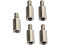 Poteaux D'extension Ajout De Pages Lote De 5 Argenté Fixation Stable Stable, Acessório Para Álbuns Fotos Para