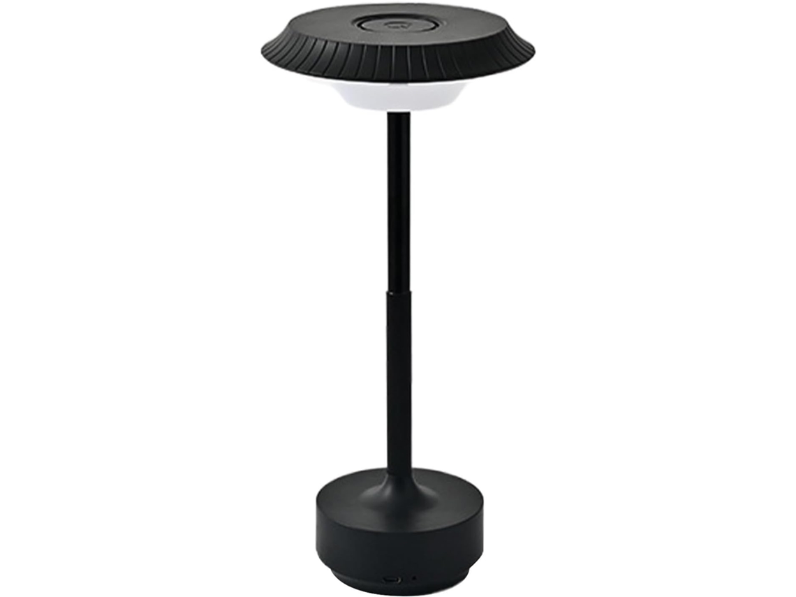 Luminária de mesa genérica com toque retrô e recarregável