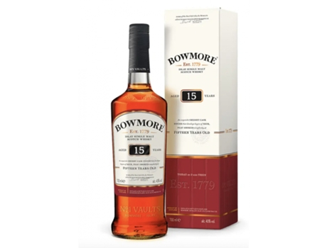 Whisky Bowmore 15 anos