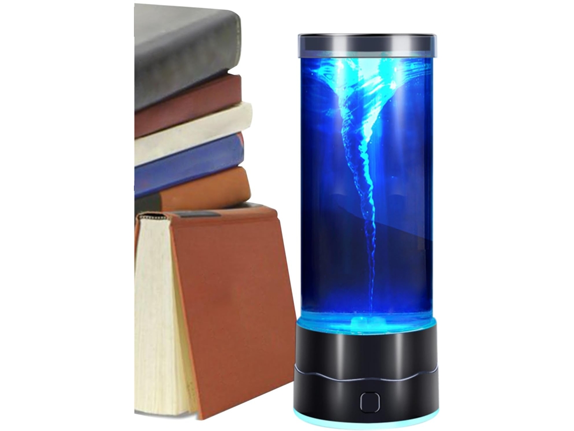 Luminária de mesa Tornado Multicolorida e Divertida