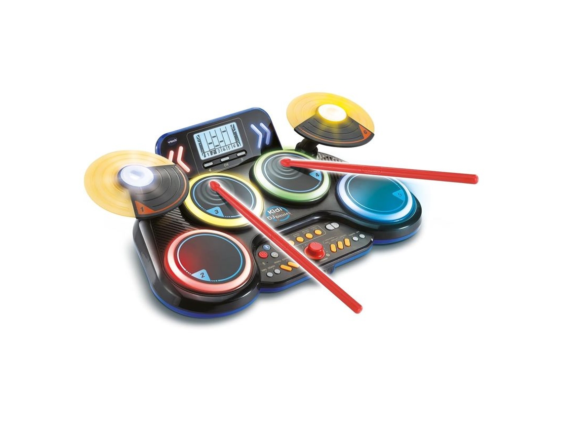 Kidi Dj Drums Batería Eletrônica 10 En 1 Infantil 80 572622 Vtech