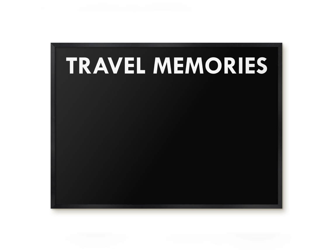 Magnetic Board For Wall Travel Memories For The Bedroom Espelharte (70x50 Cm)