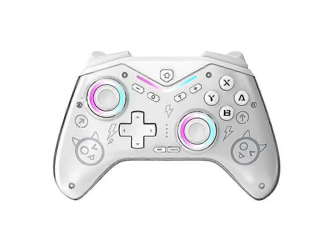 Controlador De Jogos Bluetooth Cm 619 Programável Com Rgb 619 Preto Hengjian