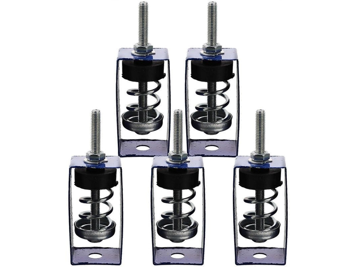 Conjunto de 5 Peças de Isoladores de Vibração para Montagem Suspensa no Teto com Amortecimento. CHARM