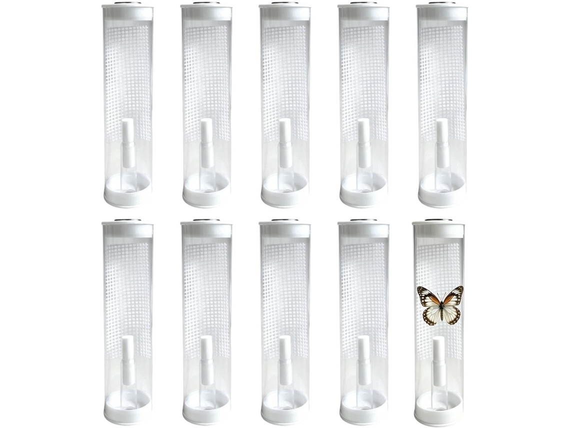 Pacote Com 10 Tubos Transparentes