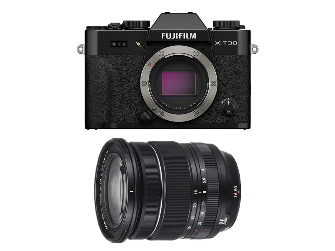 Fujifilm X-t30 Iii Preta + Lente 16-80mm F/4 Wr Preta