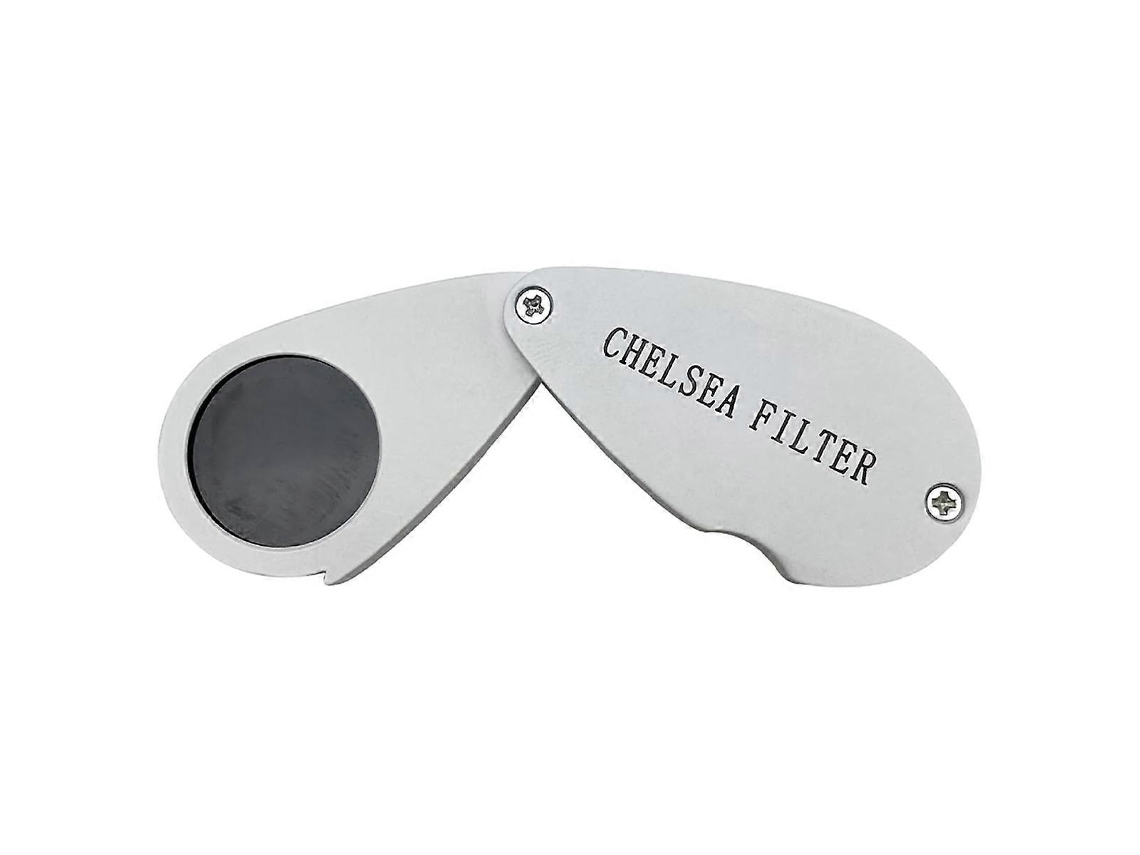 35x Lupa De Joalheiros Dobrável Óculos De Bolso Chelseas Filtro Filtro Joalheiros Aquaforge