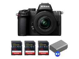 Z50 Ii + 16 50mm F/3.5 6.3 Vr + 3 Sandisk 128gb Extreme Pro Uhs ii Sdxc + 2 Nikon En el25a + Ebook “20 Dicas para Fotos Que Impressionam” NIKON