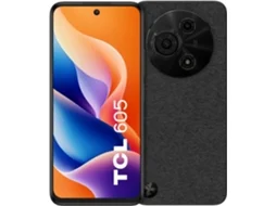 Smartphone Tcl 605, 6,67, 256gb8gb , 5200mah, 50 Mpx, Android 15 Preto (10gb Expansión)