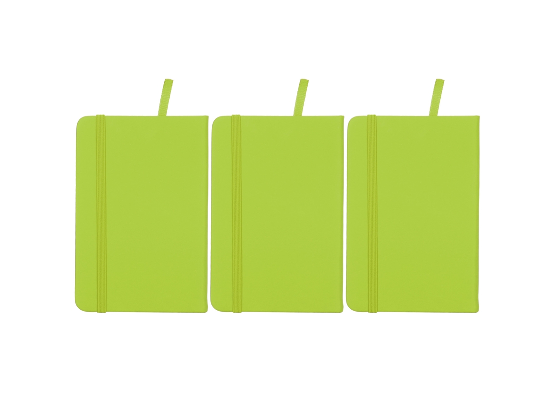 Conjunto De Periódicos Ecologicamente Corretos, Tamanho Do Notebook A6 Todos Os Dias Com Cantos Arredondados, Capa De Couro Pu Elegante E Durável Para