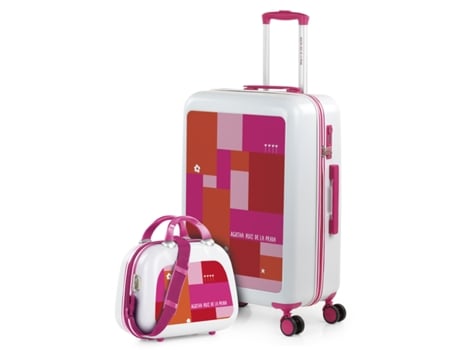 Happiness Blocos Pc Luggage Set AGATHA RUIZ DE LA PRADA (45x68x26 Cm)
