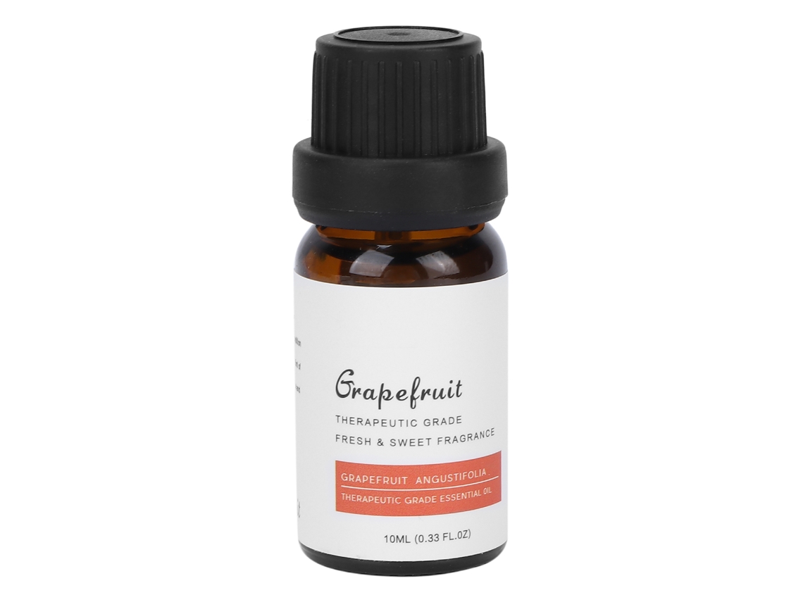 Óleo Essencial De Toranja Para Massagem 10ml - Alivia O Estresse, Fortalece E Hidrata A Pele - Ideal Para Casa E Salões De Beleza
