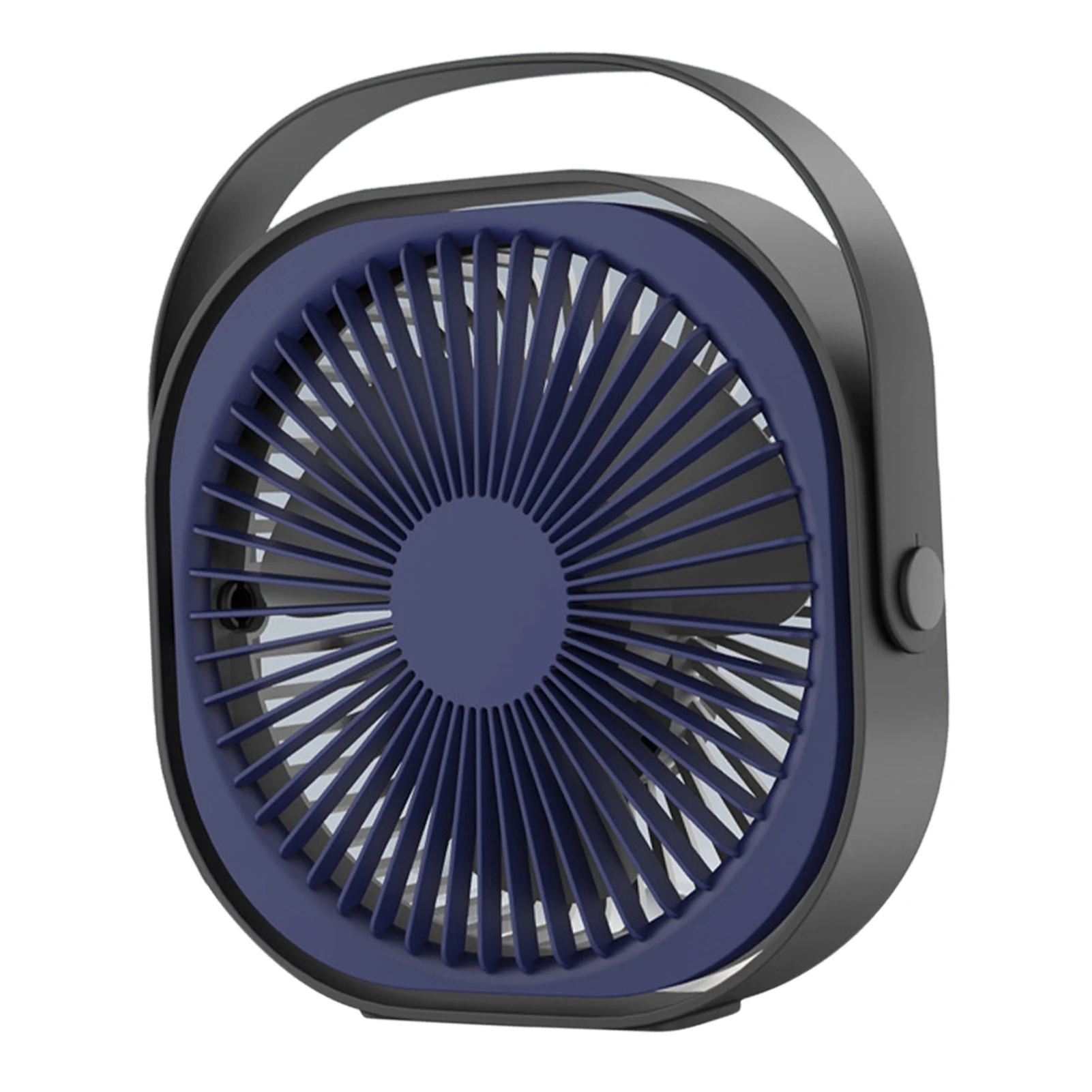 Mini Ventilador de Mesa MDUG 15cm, Silencioso, Recarregável Usb