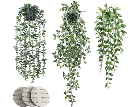 Eucaliptos Artificiais Plantas Penduradas Para Interiorexterior Truyuety