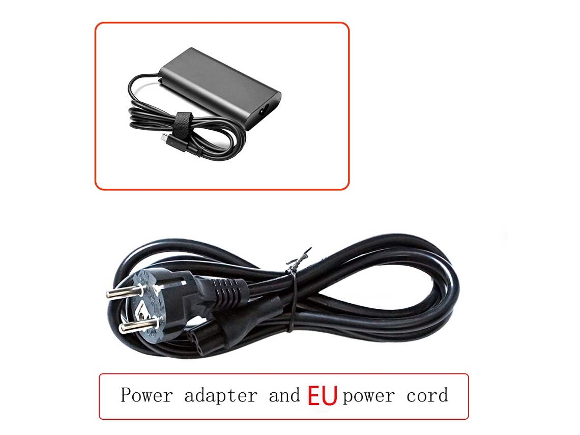 Lurelia Carregador Para Portátil Usb-c 20 V 4,5 A 90 W Para Portátil Dell 5280 5480 5580 La90pm170 Tdk33 0 Tdk3 3
