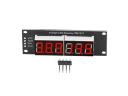 Módulo de Tela Led de Segmento Tubo de 6 Dígitos com Controlador TM1637 Vermelho 0,36 polegadas