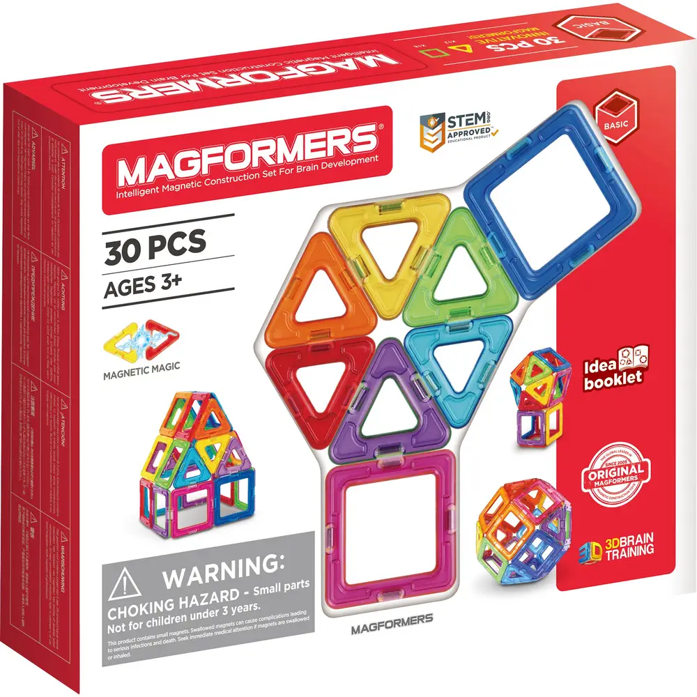 30 Peças Magformers