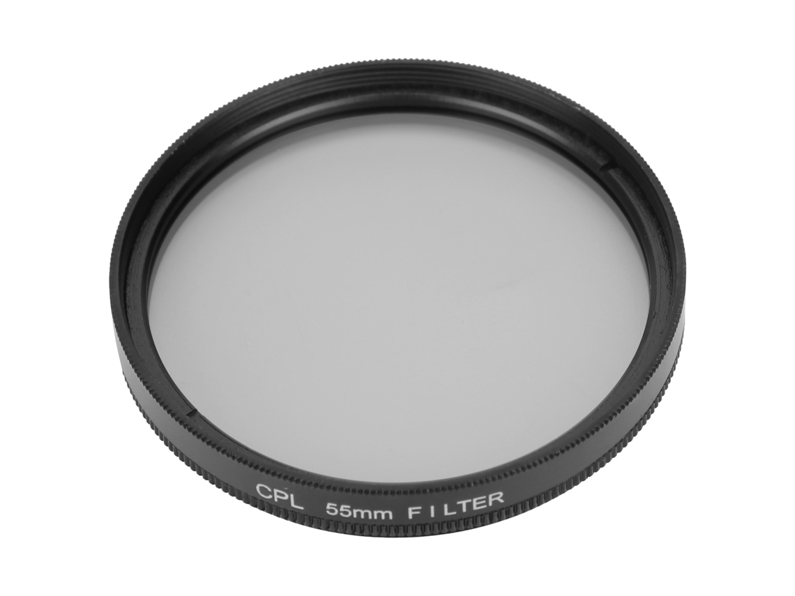 Filtro Polarizador Cpl Junestar Para Câmeras Dslr Canon Nikon Sony Olympus Fuji 55mm