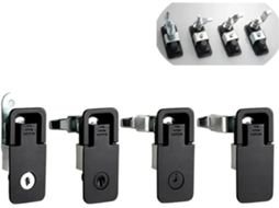 Fechadura Com Chave Ou Sem Para Armário De Máquinas, Caixas De Ferramentas, Gabinetes Eletrônicos, Modelo Lk1003 1 Unidade