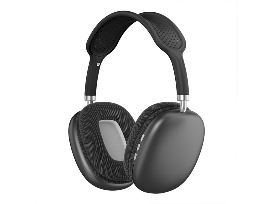 Auscultadores Headphones Max Bluetooth P9 Preto CLINKS