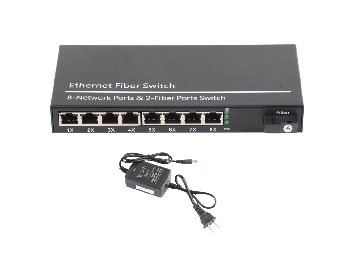 Switch Gigabit Ethernet LAXISCREED 9 Portas 100 240v Us